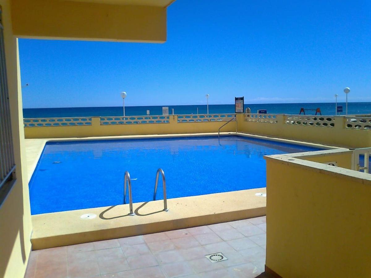 Bellreguart 1a línea de Playa - Edificio Mirador Apartamento Bellreguard Exterior foto